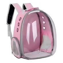 Carregar imagem no visualizador da galeria, Mochila De Transporte Pet Visão 360 Cão e Gato