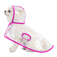 Carregar imagem no visualizador da galeria, Capa de Chuva Transparente Impermeável para Cães