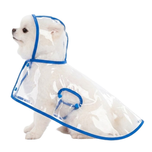 Carregar imagem no visualizador da galeria, Capa de Chuva Transparente Impermeável para Cães
