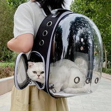 Carregar imagem no visualizador da galeria, Mochila De Transporte Pet Visão 360 Cão e Gato
